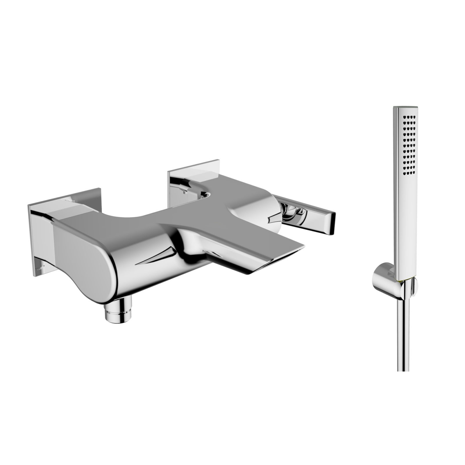 Zipponi LINE Смеситель для ванны 1-рычаж., хром
